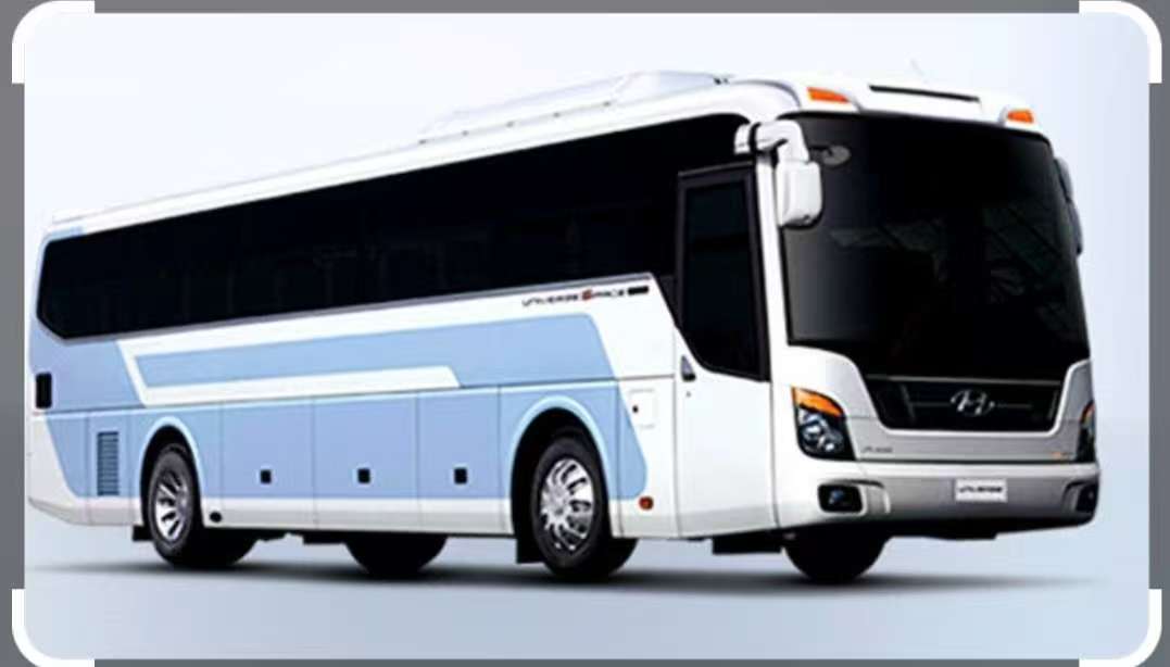 釜山45座高级大巴车配韩文司机
